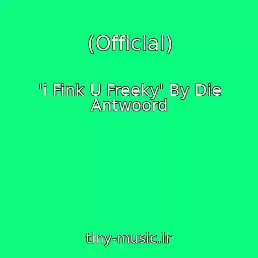 کاور آهنگ (Official) از 'i Fink U Freeky' By Die Antwoord