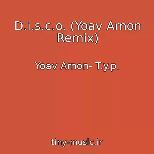 کاور آهنگ D.i.s.c.o. (Yoav Arnon Remix) از Yoav Arnon- T.y.p.