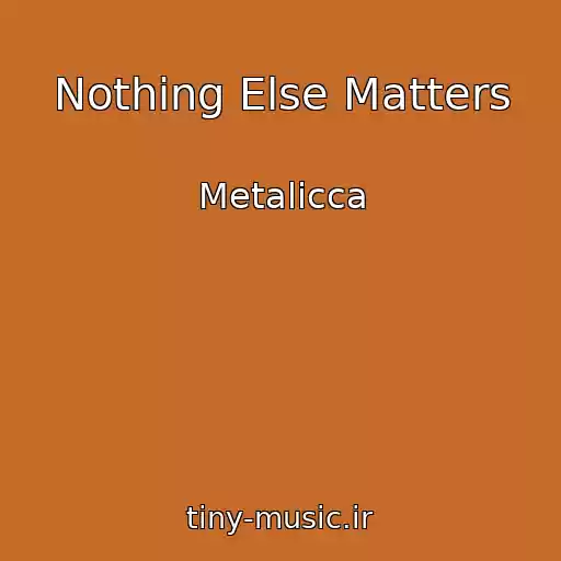 کاور آهنگ Nothing Else Matters از Metalicca