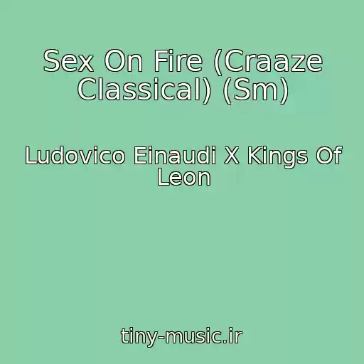 کاور آهنگ Sex On Fire (Craaze Classical) (Sm) از Ludovico Einaudi X Kings Of Leon