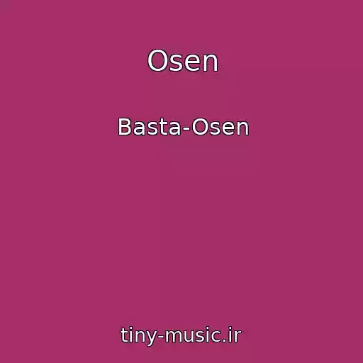 کاور آهنگ Osen از Basta-Osen