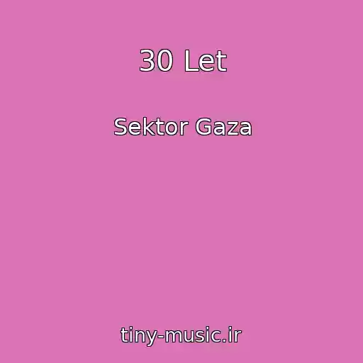 کاور آهنگ 30 Let از Sektor Gaza