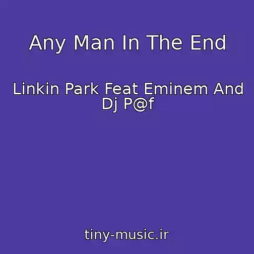 کاور آهنگ Any Man In The End از Linkin Park Feat Eminem And Dj P@f