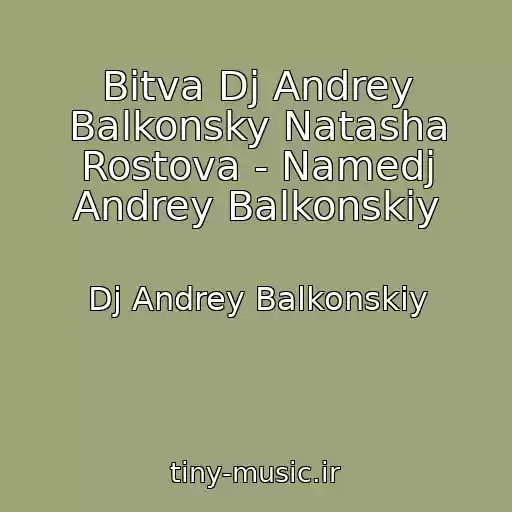 کاور آهنگ Bitva Dj Andrey Balkonsky Natasha Rostova - Namedj Andrey Balkonskiy از Dj Andrey Balkonskiy