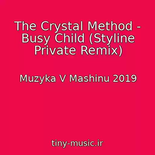 کاور آهنگ The Crystal Method - Busy Child (Styline Private Remix) از Muzyka V Mashinu 2019