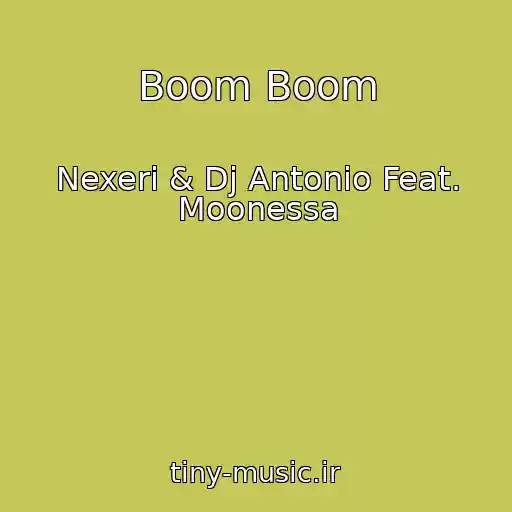 کاور آهنگ Boom Boom از Nexeri & Dj Antonio Feat. Moonessa