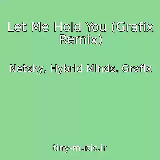 کاور آهنگ Let Me Hold You (Grafix Remix) از Netsky, Hybrid Minds, Grafix