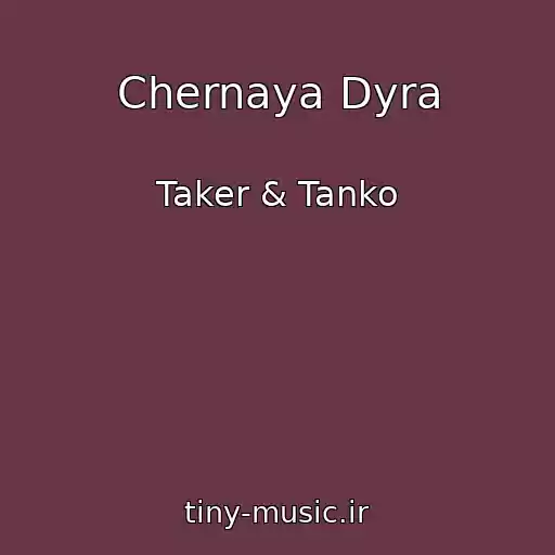 کاور آهنگ Chernaya Dyra از Taker & Tanko
