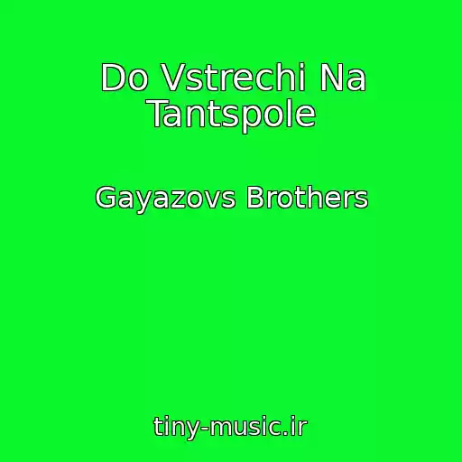 کاور آهنگ Do Vstrechi Na Tantspole از Gayazovs Brothers