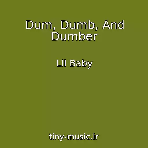 کاور آهنگ Dum, Dumb, And Dumber از Lil Baby