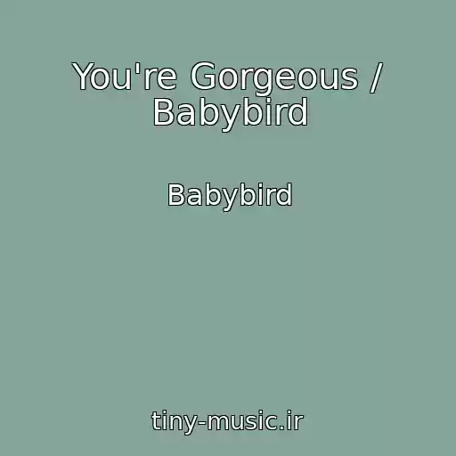 کاور آهنگ You're Gorgeous / Babybird از Babybird