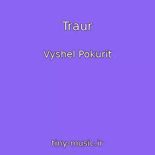 کاور آهنگ Traur از Vyshel Pokurit