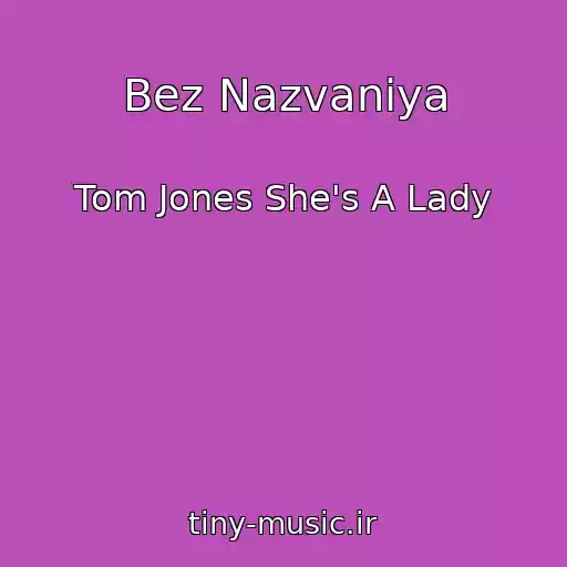 کاور آهنگ Bez Nazvaniya از Tom Jones She's A Lady