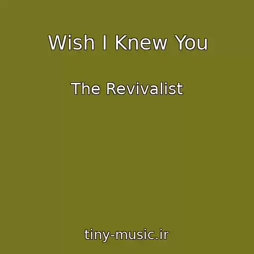 کاور آهنگ Wish I Knew You از The Revivalist