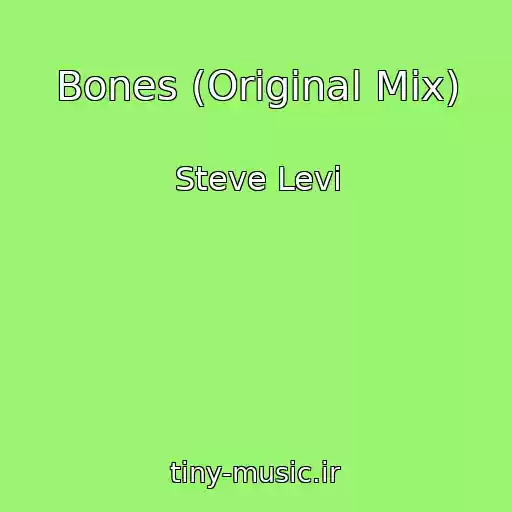کاور آهنگ Bones (Original Mix) از Steve Levi