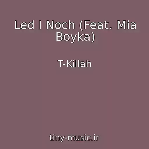 کاور آهنگ Led I Noch (Feat. Mia Boyka) از T-Killah