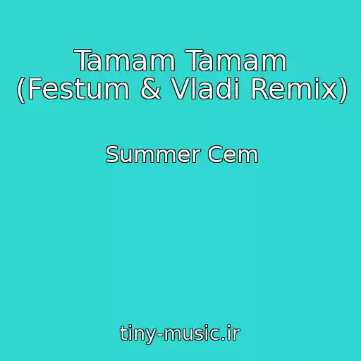 کاور آهنگ Tamam Tamam (Festum & Vladi Remix) از Summer Cem