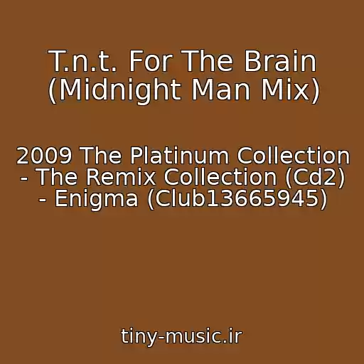 کاور آهنگ T.n.t. For The Brain (Midnight Man Mix) از 2009 The Platinum Collection - The Remix Collection (Cd2) - Enigma (Club13665945)