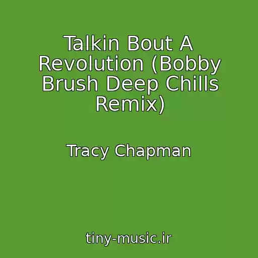 کاور آهنگ Talkin Bout A Revolution (Bobby Brush Deep Chills Remix) از Tracy Chapman