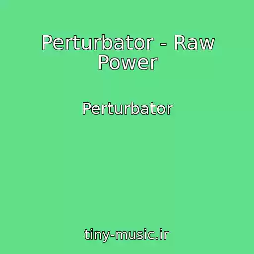 کاور آهنگ Perturbator - Raw Power از Perturbator
