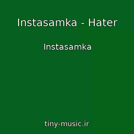 کاور آهنگ Instasamka - Hater از Instasamka