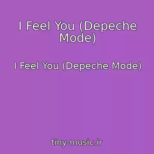 کاور آهنگ I Feel You (Depeche Mode) از I Feel You (Depeche Mode)