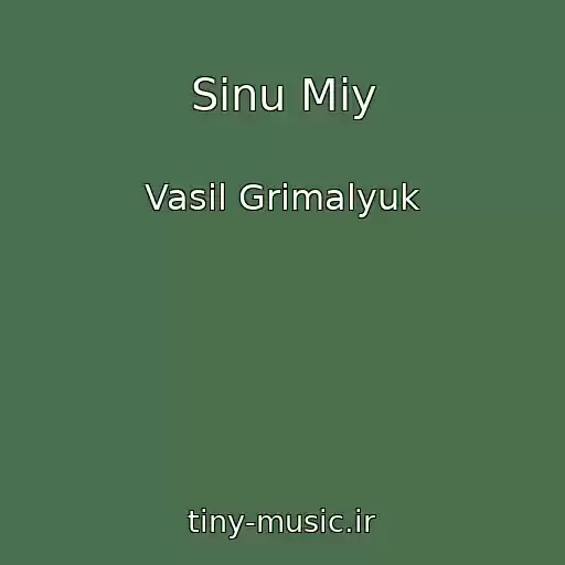 کاور آهنگ Sinu Mіy از Vasil Grimalyuk