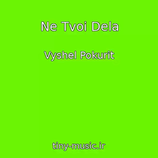 کاور آهنگ Ne Tvoi Dela از Vyshel Pokurit