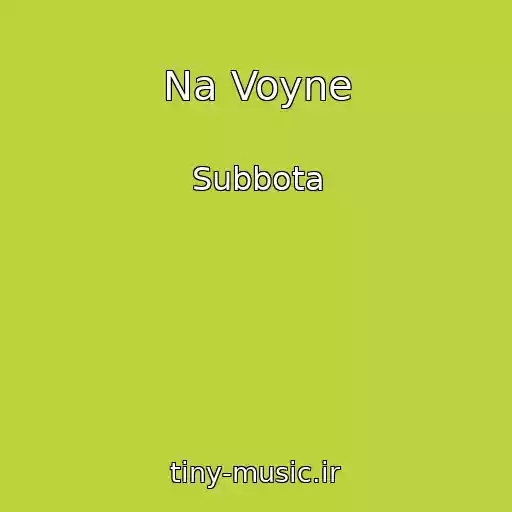 کاور آهنگ Na Voyne از Subbota