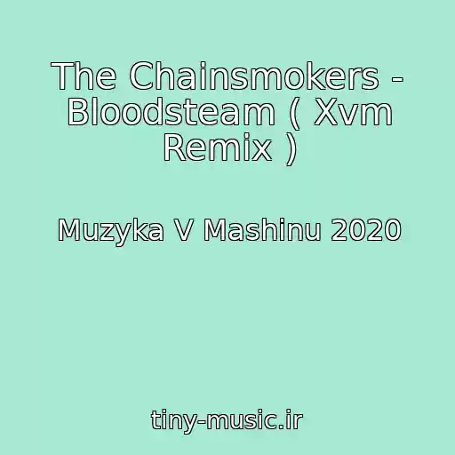 کاور آهنگ The Chainsmokers - Bloodsteam ( Xvm Remix ) از Muzyka V Mashinu 2020