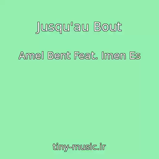 کاور آهنگ Jusqu'au Bout از Amel Bent Feat. Imen Es