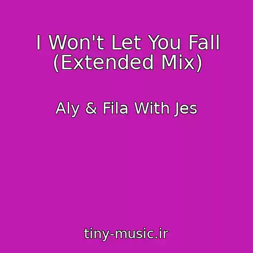 کاور آهنگ I Won't Let You Fall (Extended Mix) از Aly & Fila With Jes
