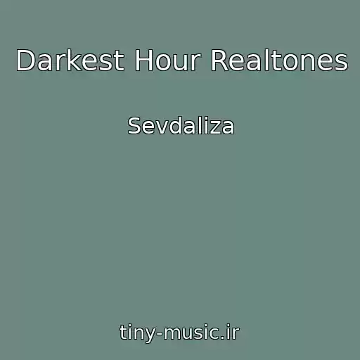 کاور آهنگ Darkest Hour Realtones از Sevdaliza