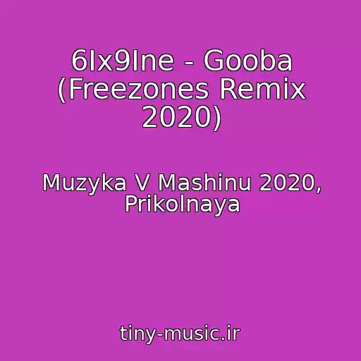 کاور آهنگ 6Ix9Ine - Gooba (Freezones Remix 2020) از Muzyka V Mashinu 2020, Prikolnaya