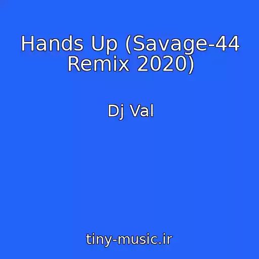 کاور آهنگ Hands Up (Savage-44 Remix 2020) از Dj Val