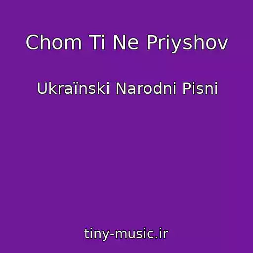 کاور آهنگ Chom Ti Ne Priyshov از Ukraїnskі Narodnі Pіsnі