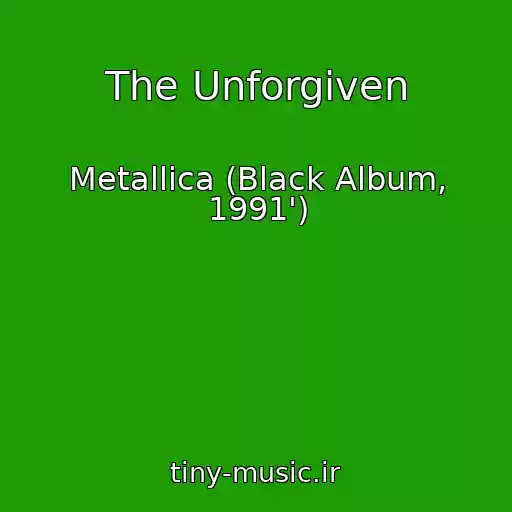 کاور آهنگ The Unforgiven از Metallica (Black Album, 1991')