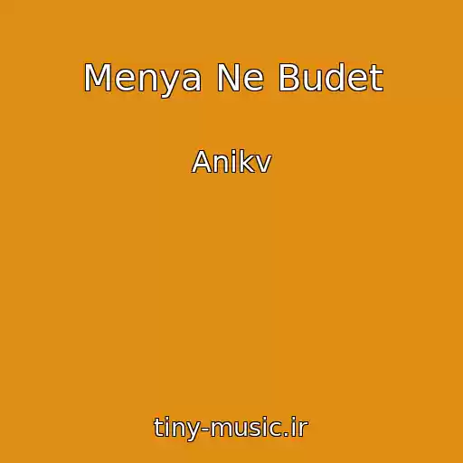 کاور آهنگ Menya Ne Budet از Anikv