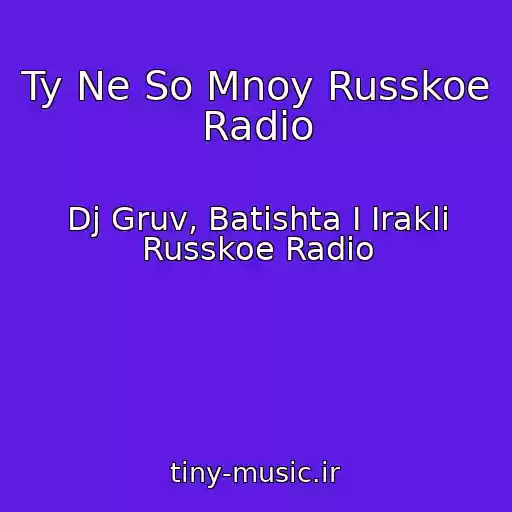کاور آهنگ Ty Ne So Mnoy Russkoe Radio از Dj Gruv, Batishta I Irakli Russkoe Radio