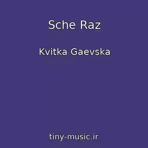 کاور آهنگ Sche Raz از Kvitka Gaevska