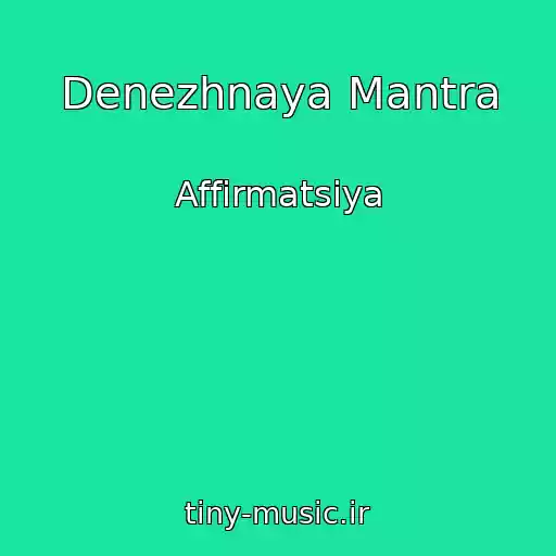 کاور آهنگ Denezhnaya Mantra از Affirmatsiya
