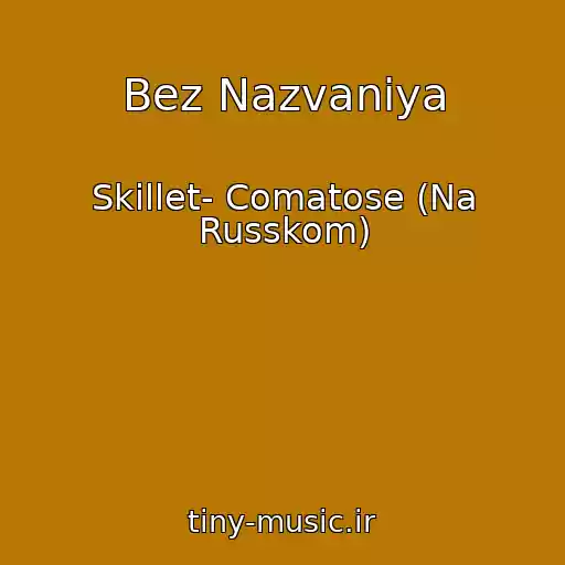 کاور آهنگ Bez Nazvaniya از Skillet- Comatose (Na Russkom)