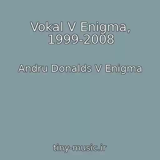 کاور آهنگ Vokal V Enigma, 1999-2008 از Andru Donalds V Enigma