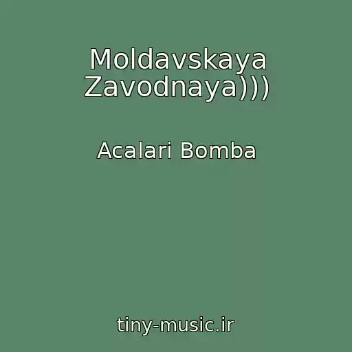 کاور آهنگ Moldavskaya Zavodnaya))) از Acalari Bomba