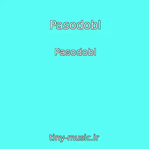 کاور آهنگ Pasodobl از Pasodobl