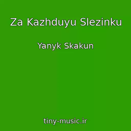 کاور آهنگ Za Kazhduyu Slezinku از Yanyk Skakun