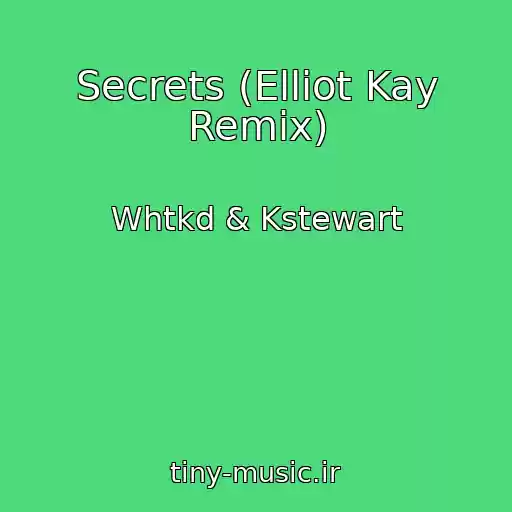 کاور آهنگ Secrets (Elliot Kay Remix) از Whtkd & Kstewart