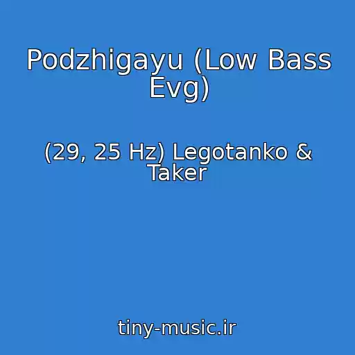 کاور آهنگ Podzhigayu (Low Bass Evg) از (29, 25 Hz) Legotanko & Taker