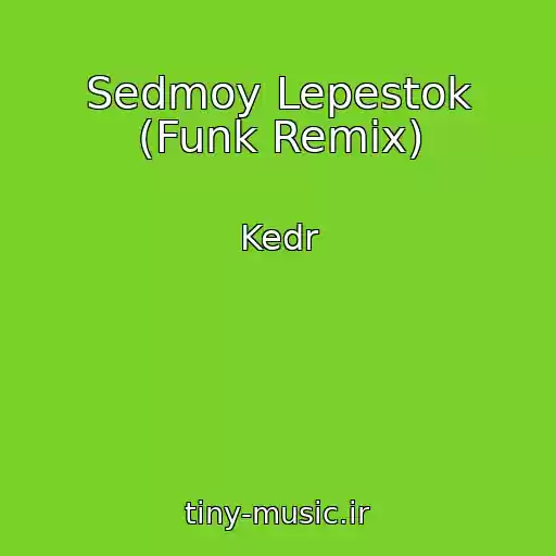 کاور آهنگ Sedmoy Lepestok (Funk Remix) از Kedr