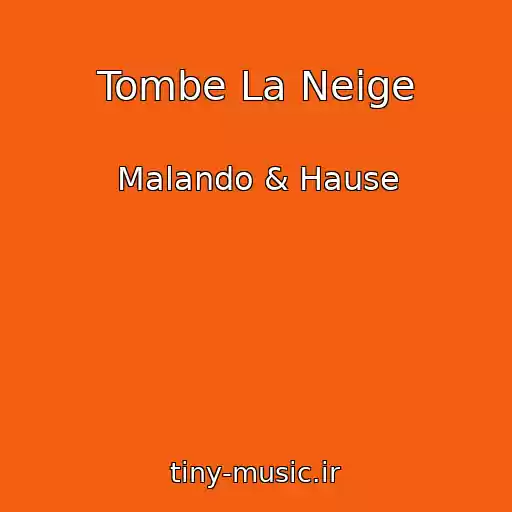 کاور آهنگ Tombe La Neige از Malando & Hause